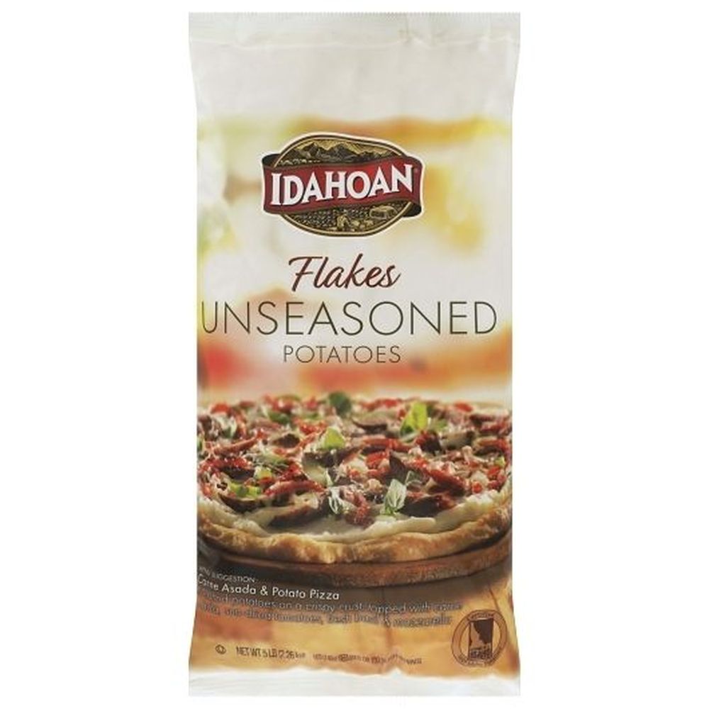 Idahoan Foods Unseasoned Potato Flakes, 5 Pound -- 6 Per Case