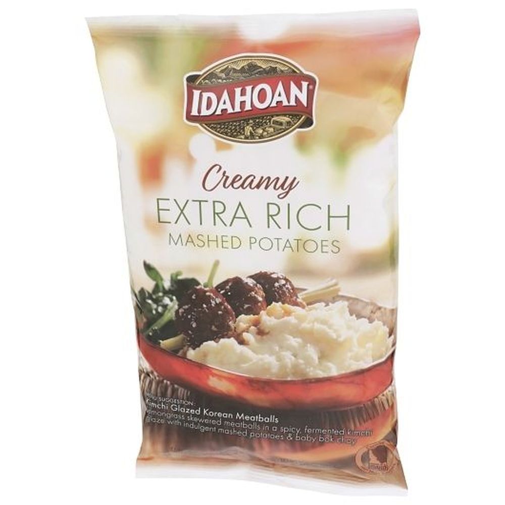 Idahoan Foods Creamy Extra Rich Mashed Potatoes, 31.5 Ounce -- 8 Per Case