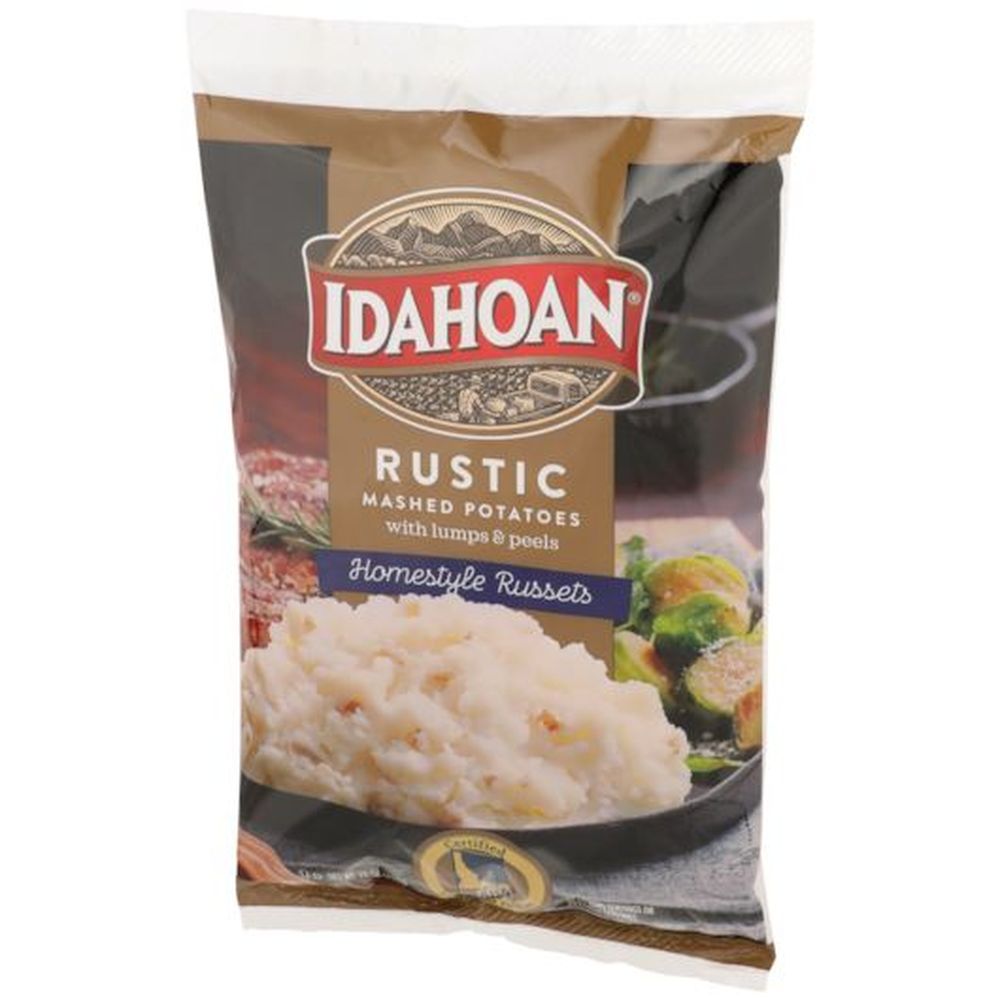 Idahoan Foods Rustic Russets Mashed Potatoes, 28 Ounce -- 8 Per Case