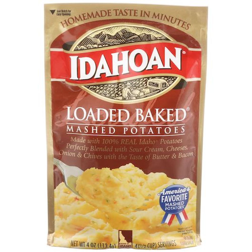 Idahoan Foods Buttery Homestyle Mashed Potatoes, 4 Ounce -- 12 Per Case