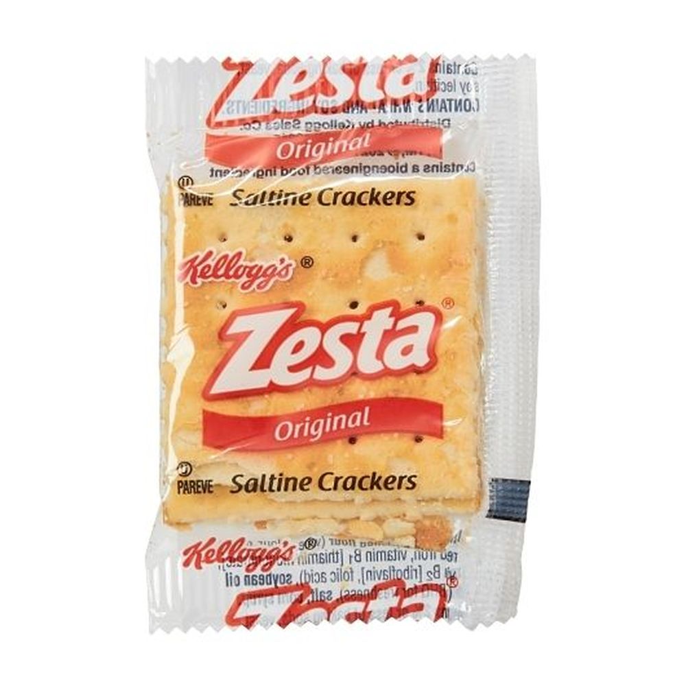 Kellogg's Zesta Original Saltine Crackers, 0.2 Ounce -- 500 Per Case