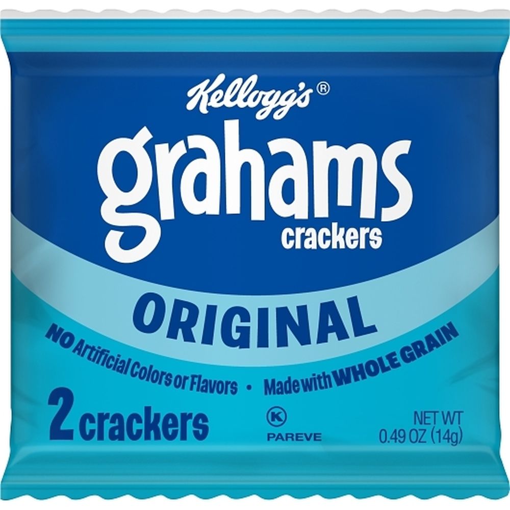 Kellogg's Original Grahams Cracker, 0.49 Ounce -- 200 Per Case