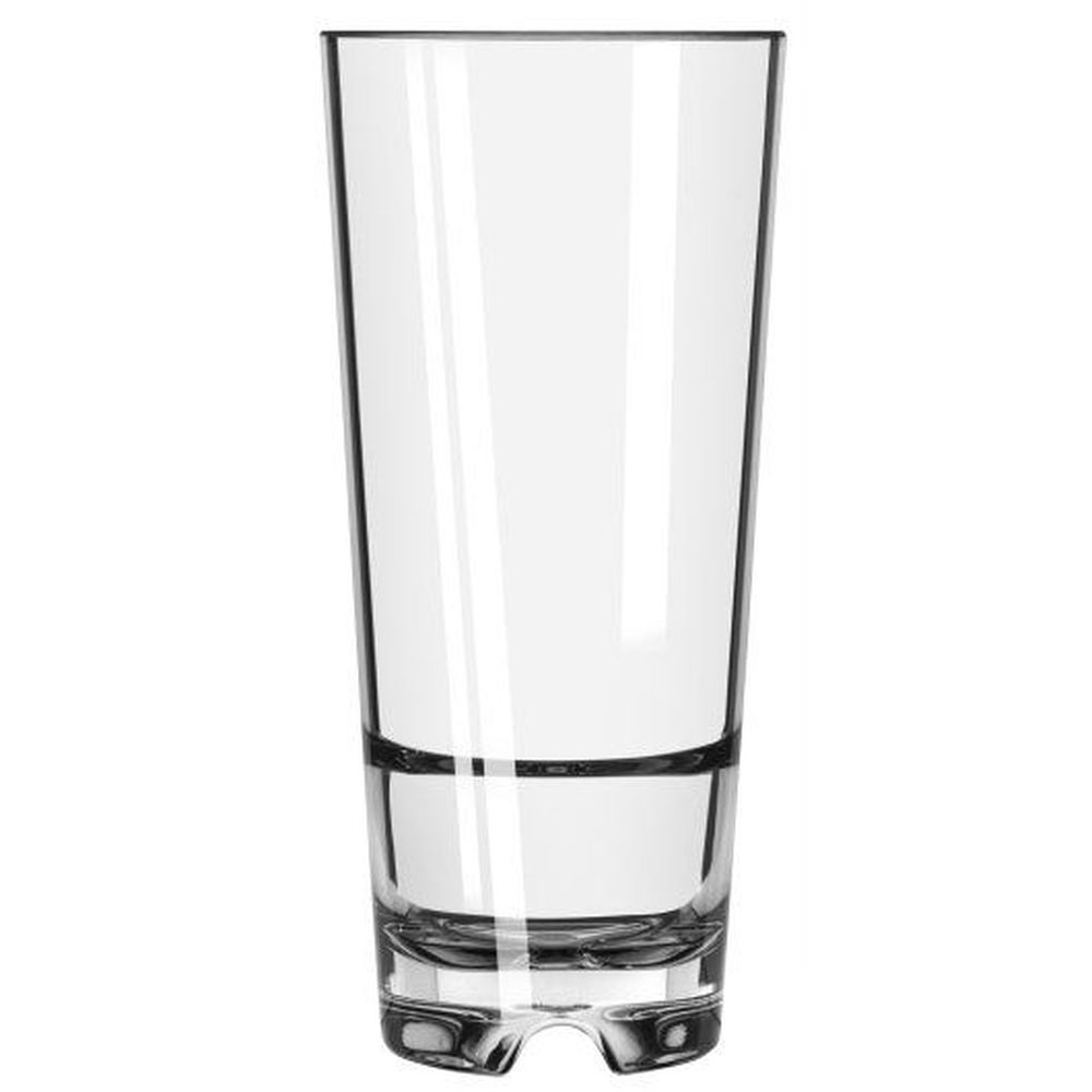 Libbey Classics Infinium Stacking Plastic Hi-ball Tumbler, 12 Count
