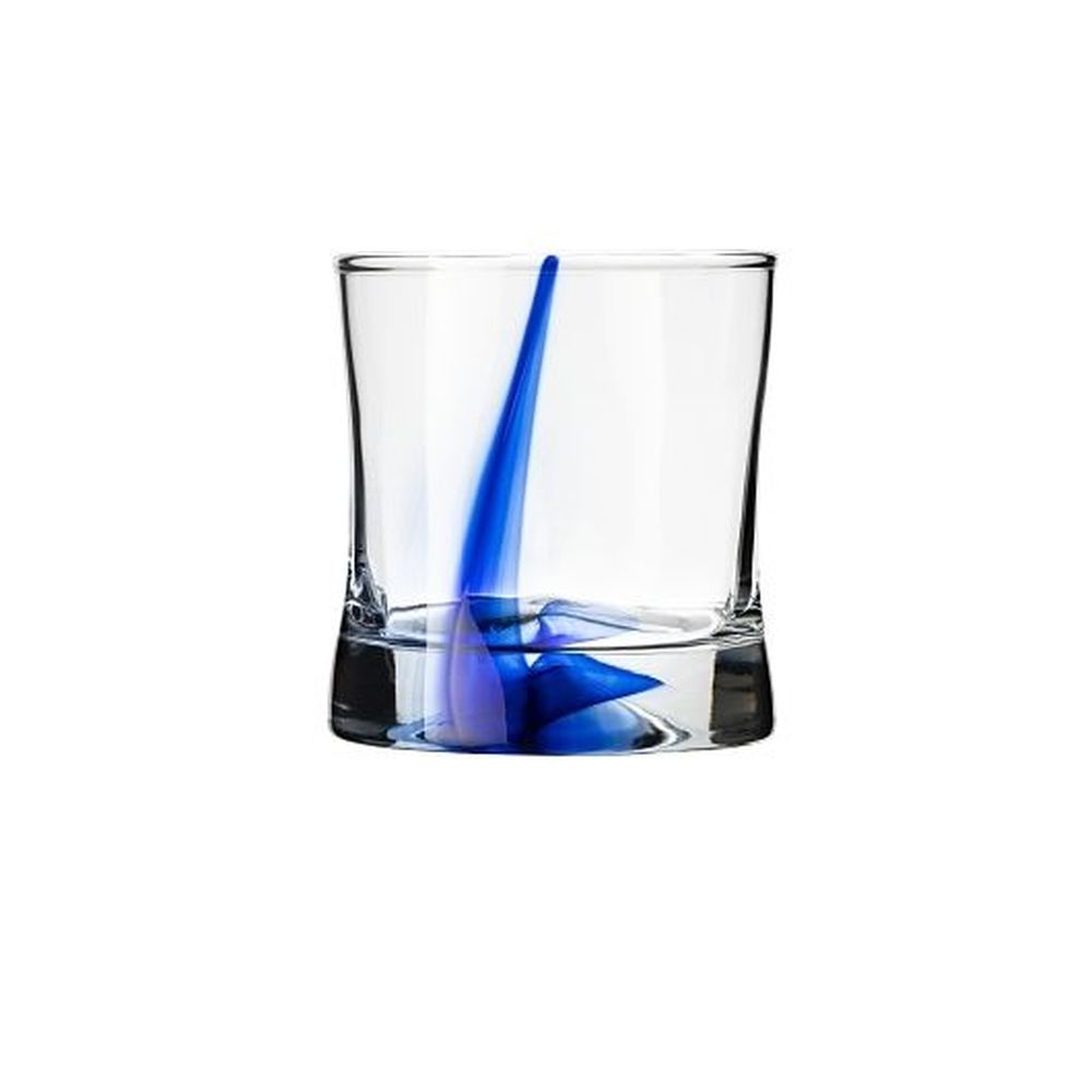 Libbey Storytellers Impressions Blue Ribbon Double Old Fashioned/rocks Glass Tumbler, 8.25 Ounce Capacity -- 12 Per Case