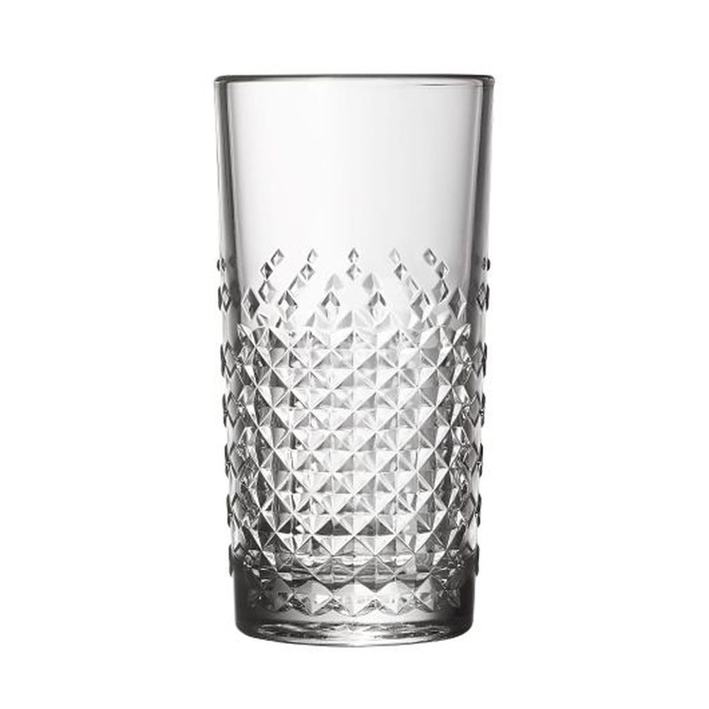 Libbey Ocular Storytellers Cooler Glass, 16 Ounce Capacity -- 12 Per Case