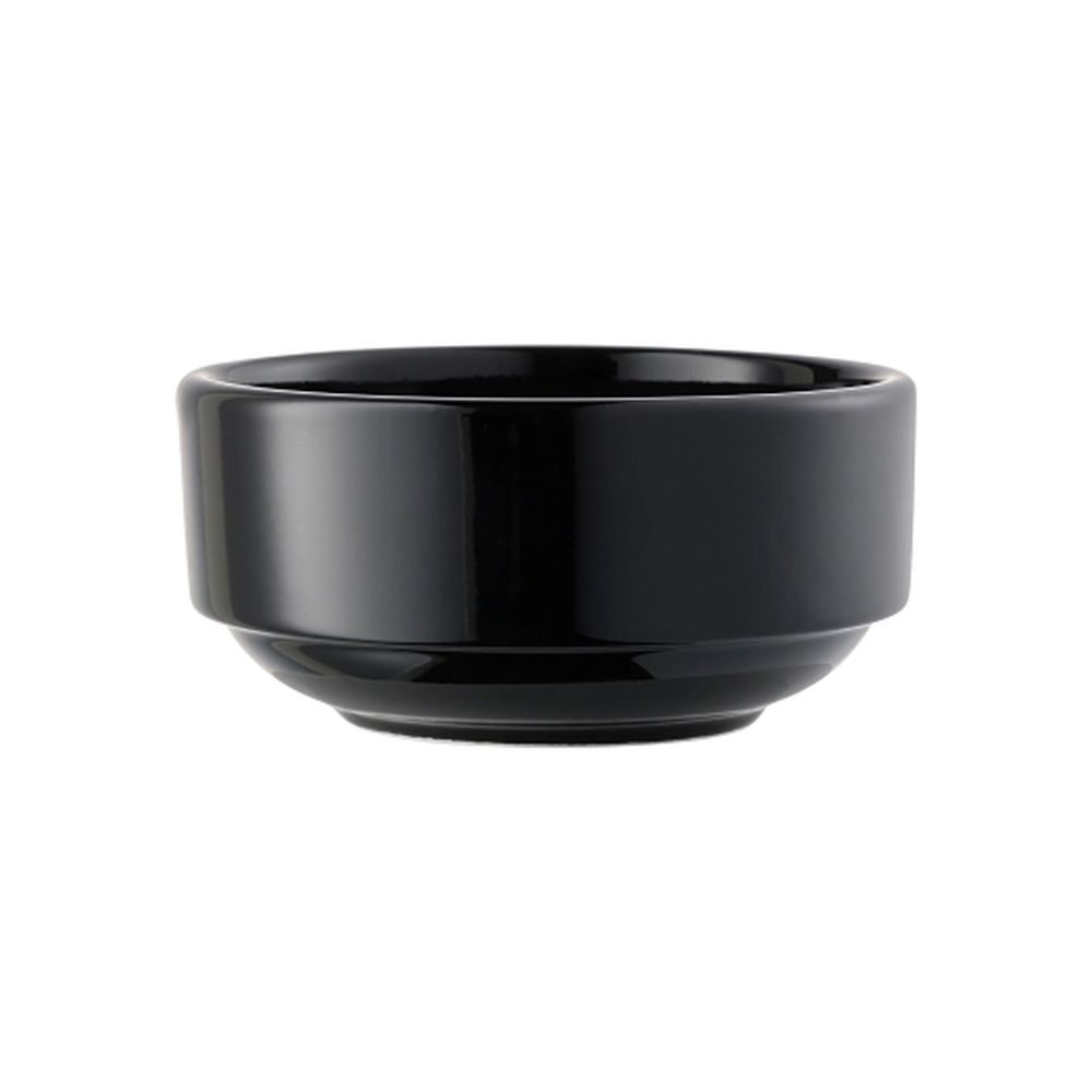 Libbey Porcelana Black Fruit Nesta Bowl, 10.5 Ounce Capacity -- 36 Per Case