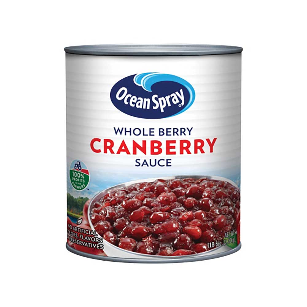 Ocean Spray Cranberry Whole Sauce, 117 Ounce -- 6 Per Case