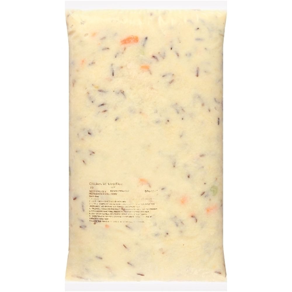 Chef Francisco Chicken With Wild Rice Soup, 8 Pound -- 4 Per Case