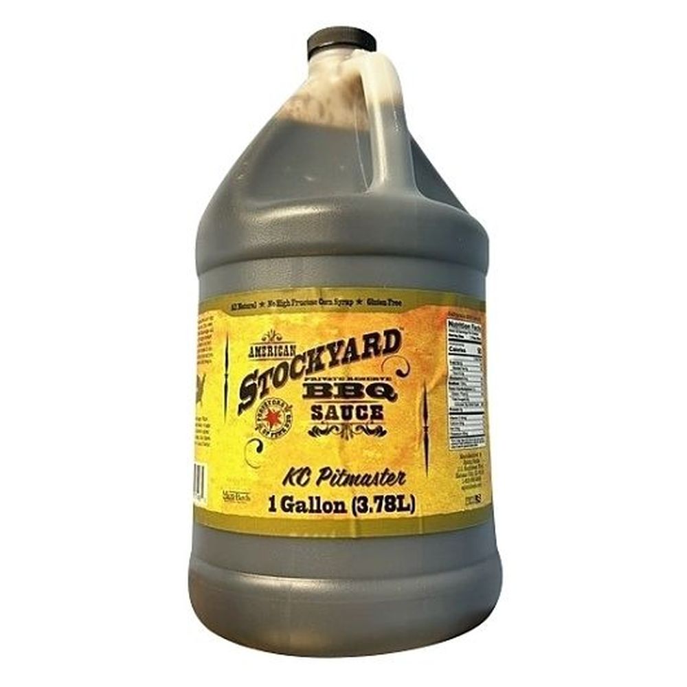 American Stockyard Pittmaster Bbq Sauce, 128 Fluid Ounce -- 4 Per Case