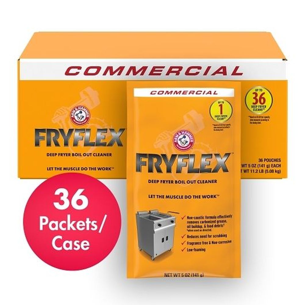 Fryflex Deep Fryer Boil Out Cleaner, 5 Ounce Packet -- 36 Per Case