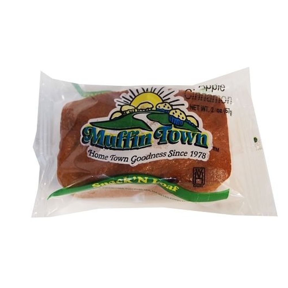 Individually Wrapped Apple Cinnamon Snack and Loaf