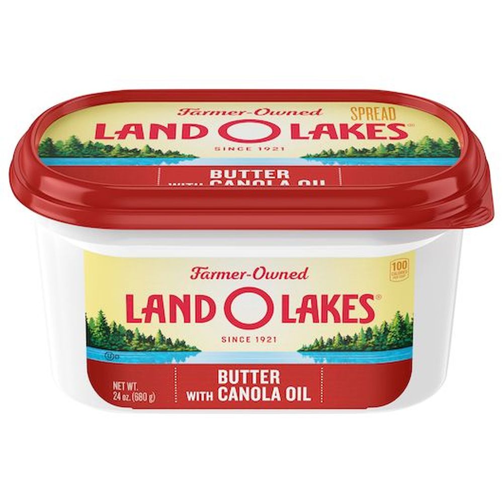 Spreadable Butter with Canola Oil