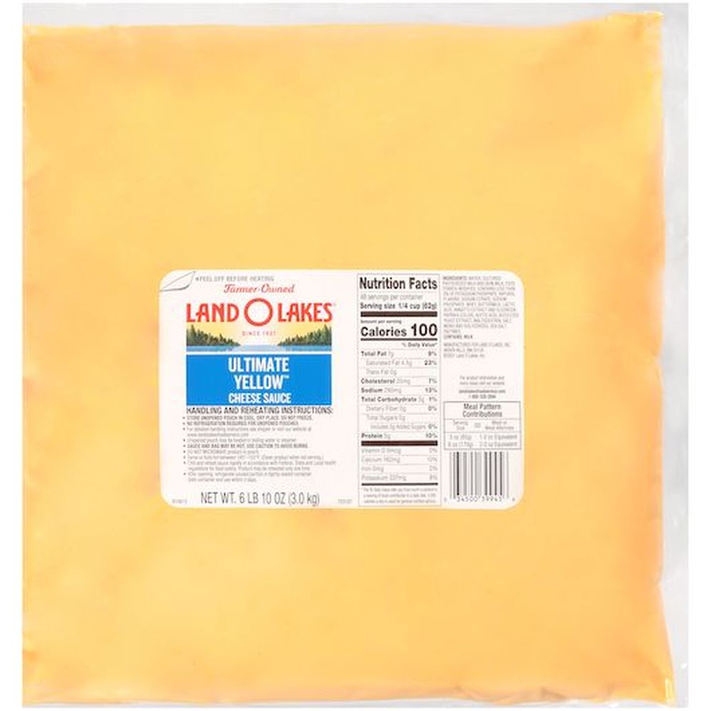 Land O Lakes Ultimate Yellow Cheese Sauce, 106 Ounce -- 6 Per Case