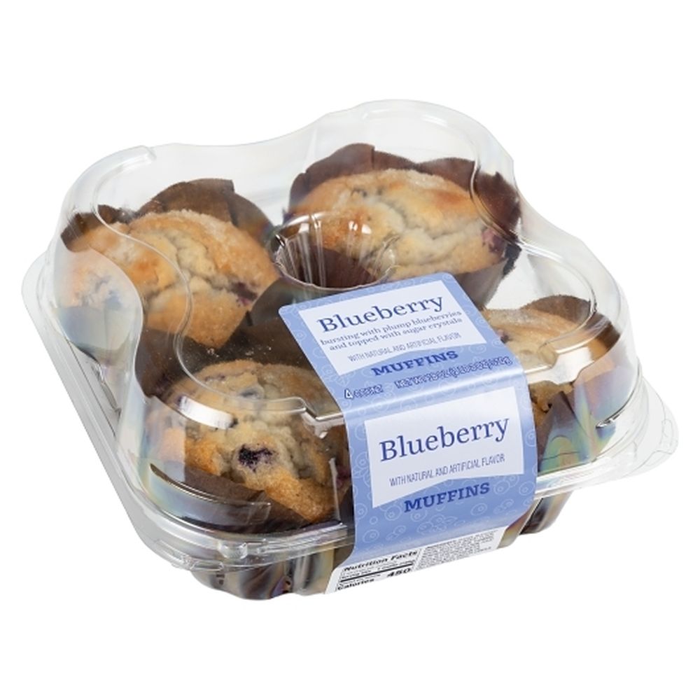 Thaw and Sell Baked Blueberry Muffin