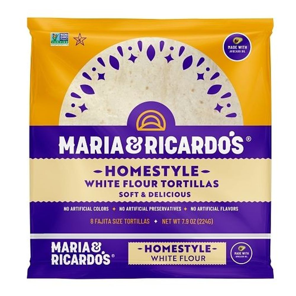 6 inch Homestyle White Flour Tortilla