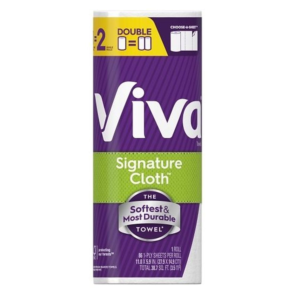 Viva Signature Cloth Towels, 86 Count -- 24 Per Case