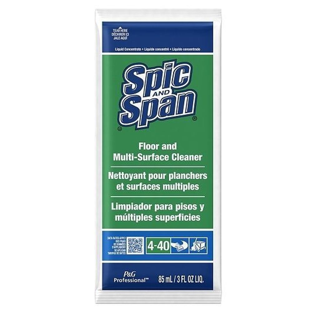 Spic And Span Professional Floor And Multi-surface Cleaner Concentrate, 3 Ounce -- 45 Per Case
