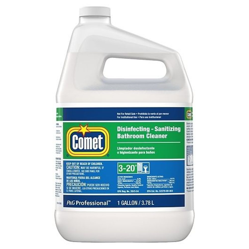 Comet Professional Disinfecting-sanitizing Bathroom Cleaner, 1 Gallon -- 3 Per Case