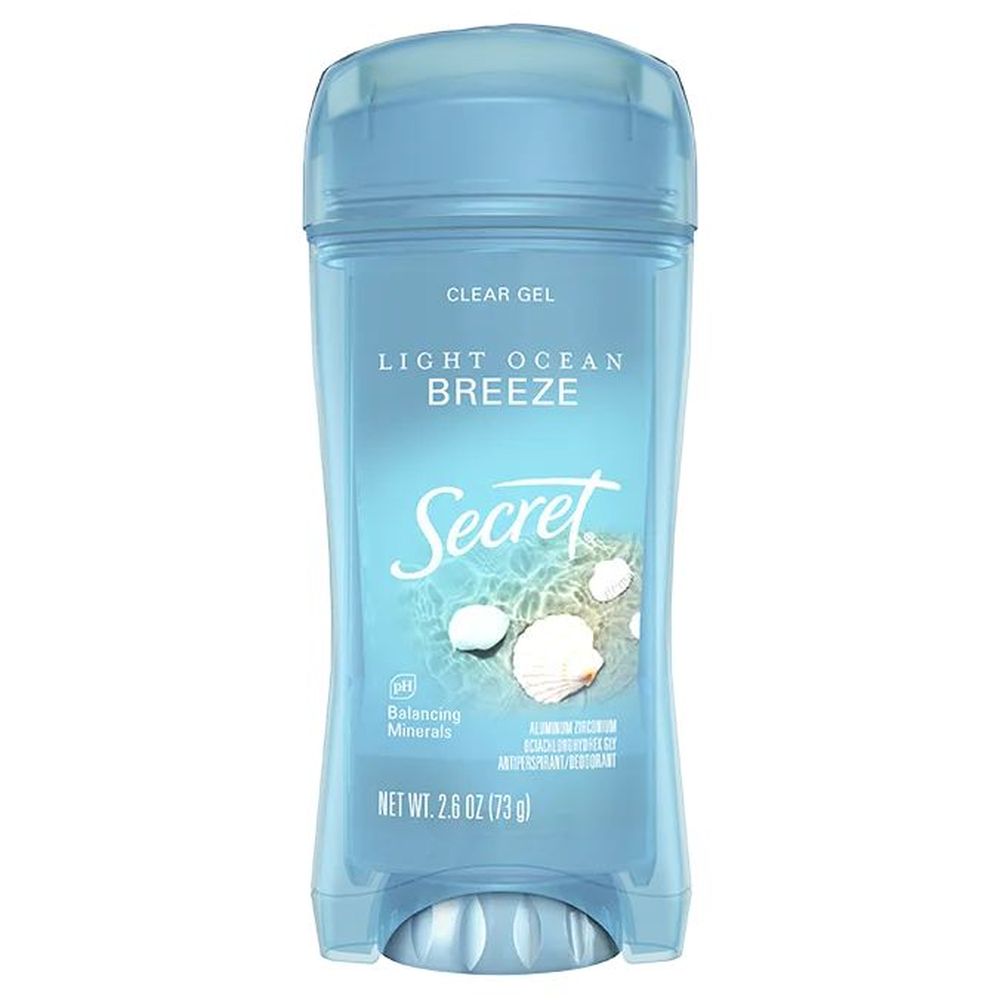 Secret Fresh Ocean Breeze Clear Gel Stick, 2.6 Ounce -- 12 Per Case