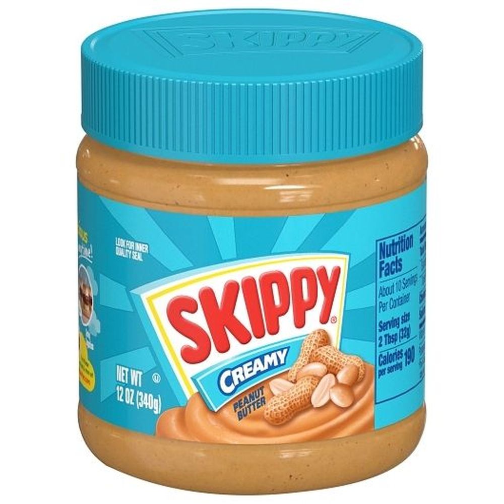 Skippy Creamy Peanut Butter, 12 Ounce -- 12 Per Case