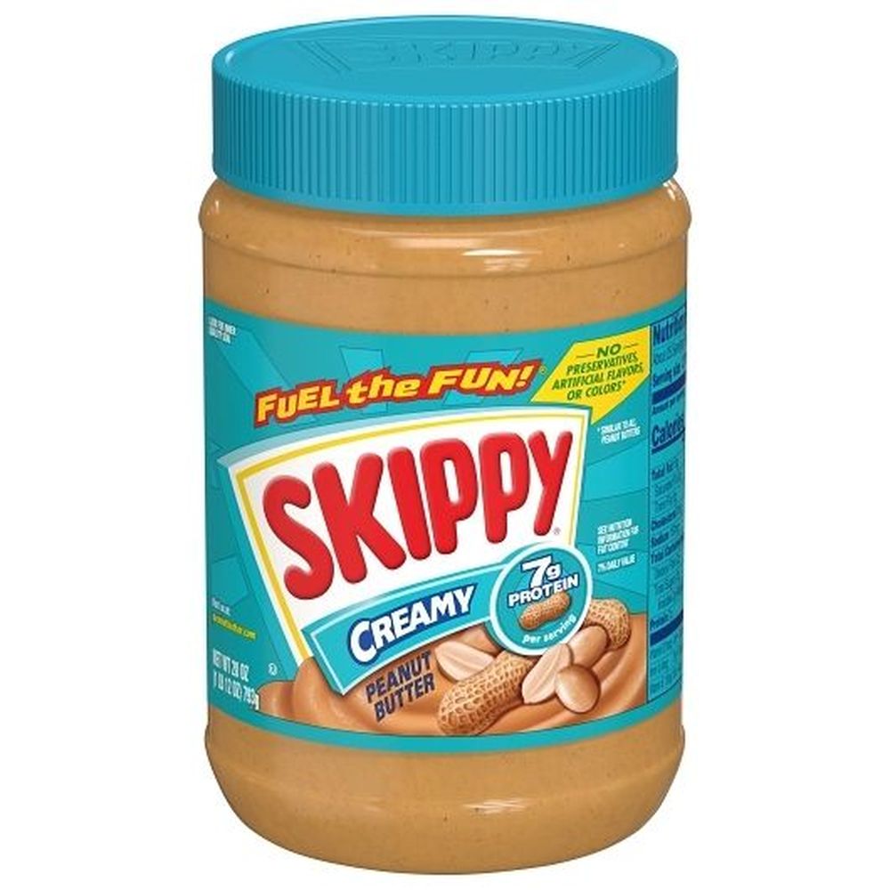 Skippy Creamy Peanut Butter, 28 Ounce -- 12 Per Case