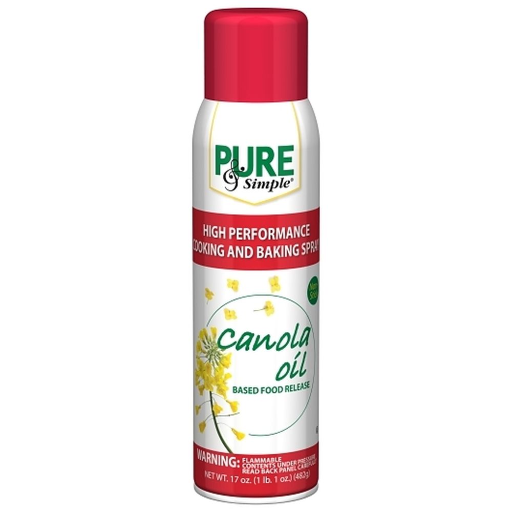 Pure And Simple High Performance Cooking And Baking Spray, 17 Ounce -- 6 Per Case