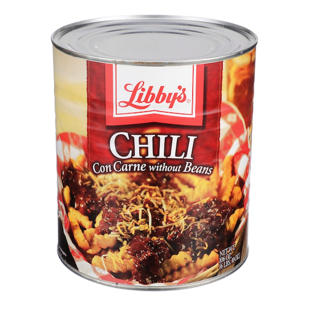 Libby's Chili Con Carne Without Beans, 108 Ounce -- 6 Per Case
