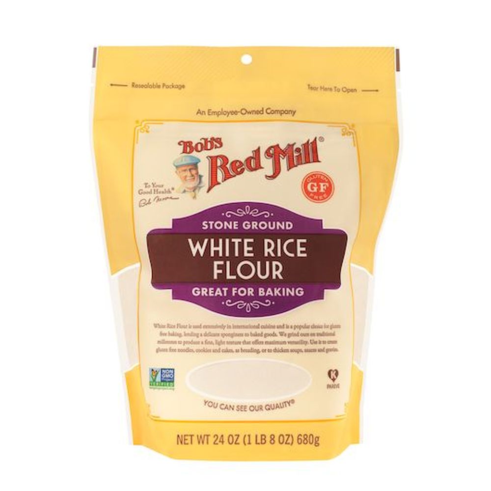 Bob's Red Mill Stone Ground White Rice Flour, 24 Ounce -- 4 Per Case