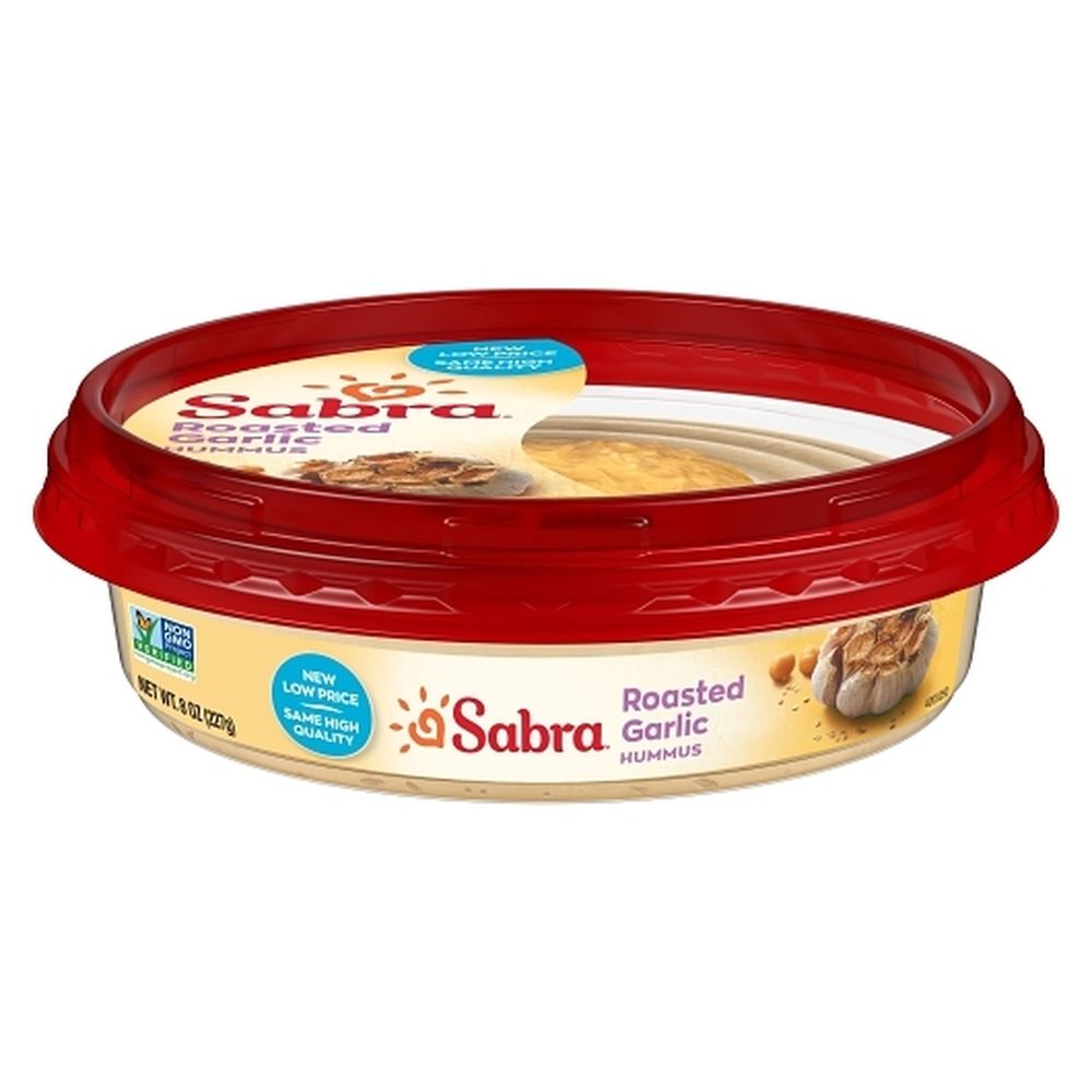 Sabra Roasted Garlic Hummus, 8 Ounce -- 12 Per Case