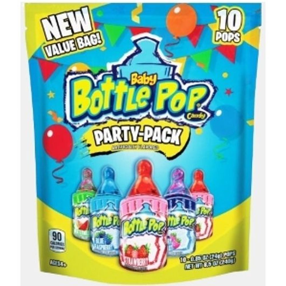 Baby Bottle Pop Sport Candy - Gusseted Bag, 8.5 Ounce -- 8 Per Case