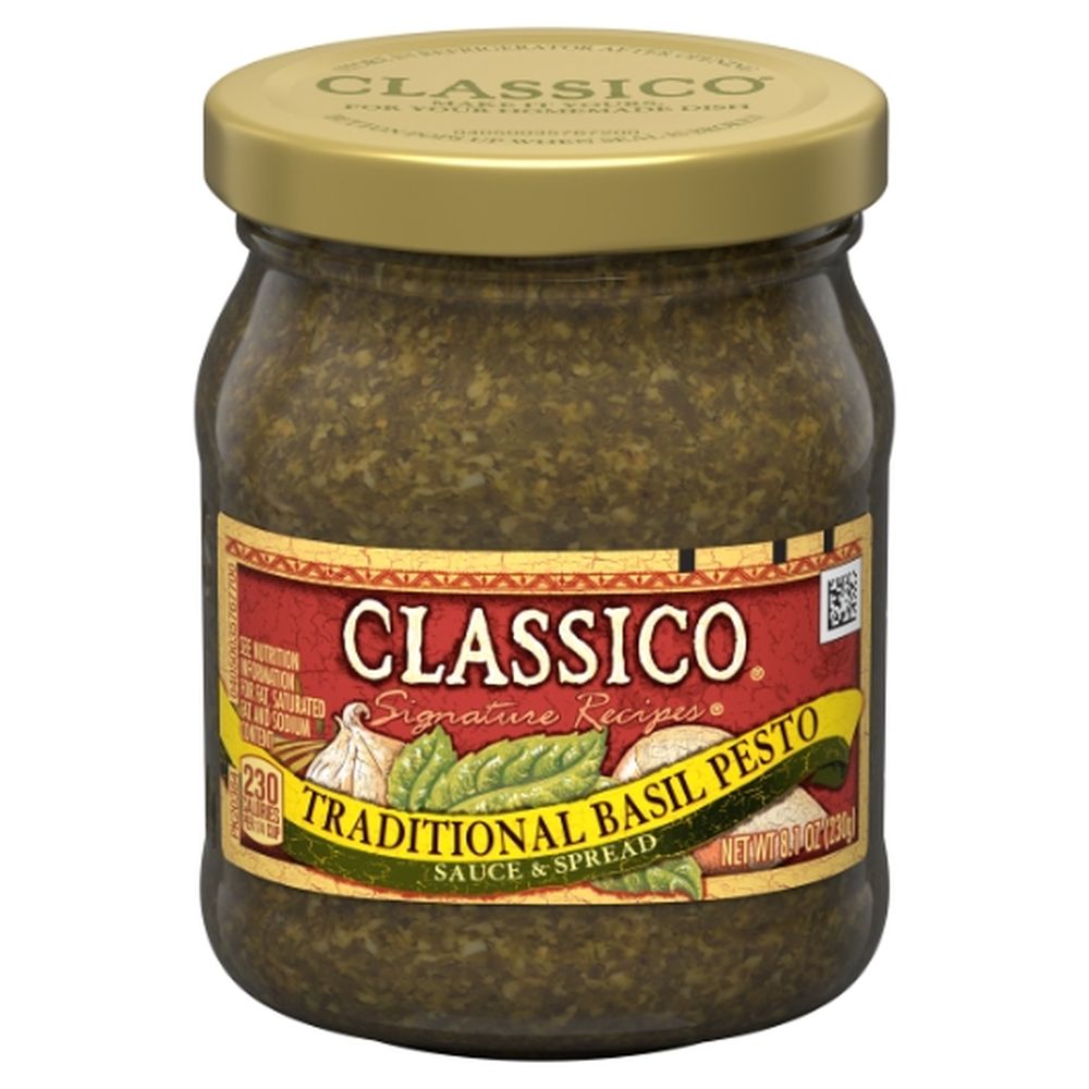 Classico Creations Traditional Basil Pesto Duos Sauce, 8.1 Ounce -- 12 Per Case