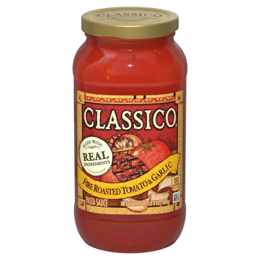 Classico Fire Roasted Tomato Garlic Sauce, 24 Ounce -- 12 Per Case