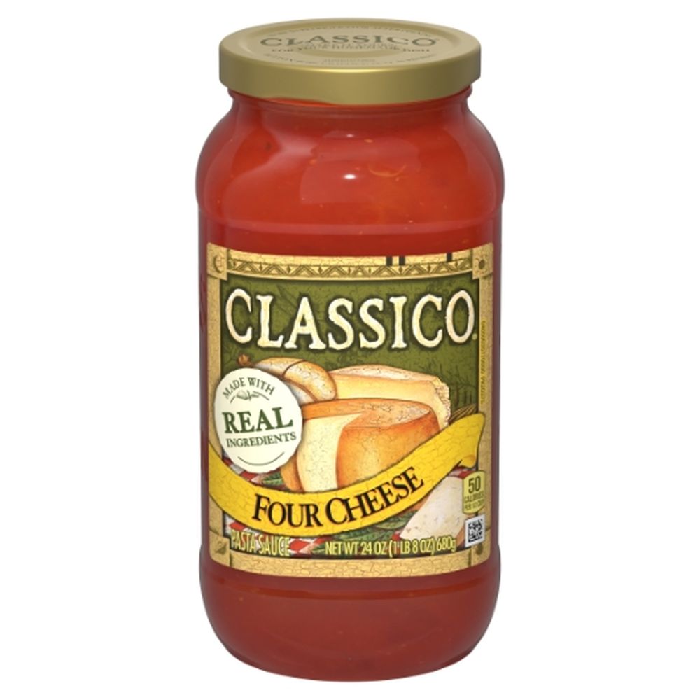 Classico Four Cheese Pasta Sauce, 24 Ounce -- 12 Per Case