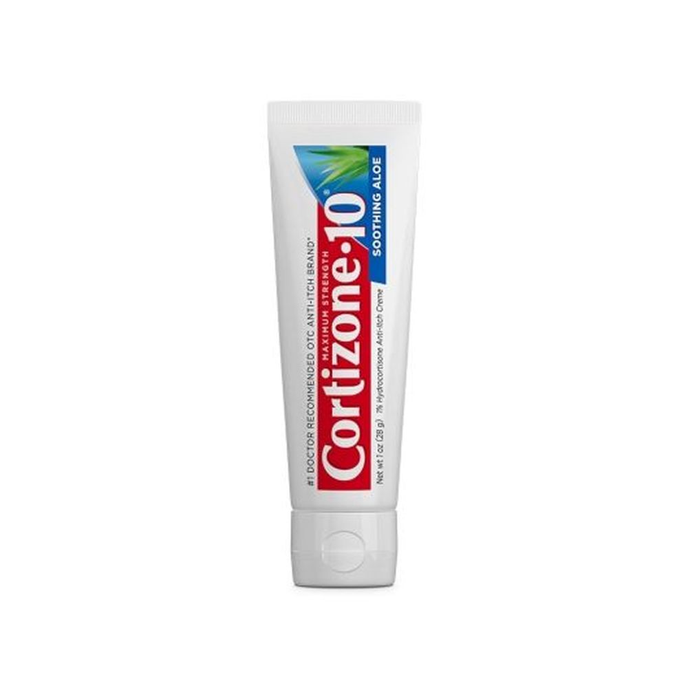 Cortizone-10 Maximum Strength Soothing Aloe Itch Relief Cream, 1 Ounce Tube -- 36 Per Case