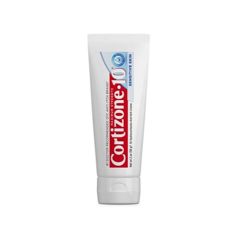 Cortizone-10 Maximum Strength Sensitive Skin Anti-itch Cream, 2 Ounce Tube -- 36 Per Case