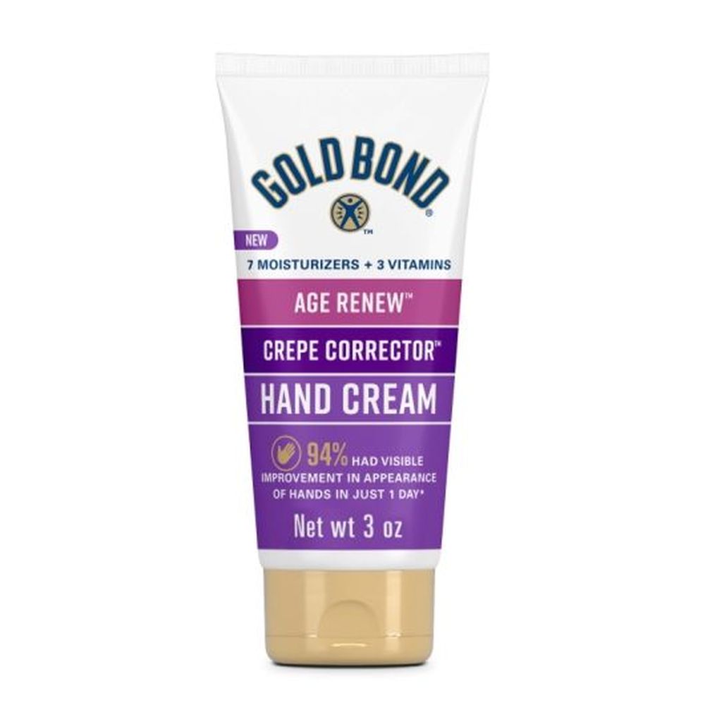 Gold Bond Age Renew Crepe Corrector Hand Creme, 3 Ounce -- 24 Per Case