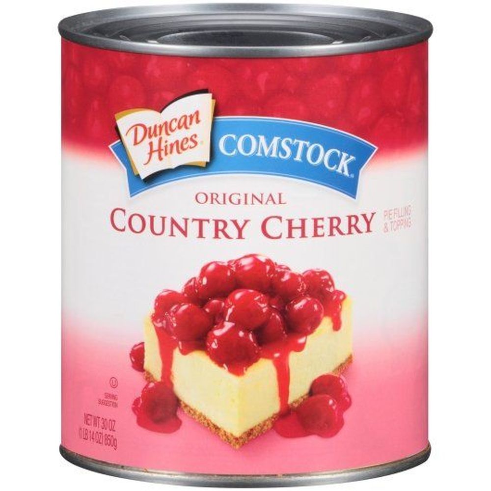 Comstock Original Country Cherry Pie Filling and Topping 30 Ounce