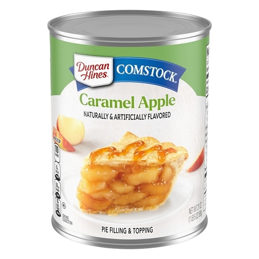 Comstock Original Caramel Apple Pie Filling And Topping, 21 Ounce -- 8 Per Case