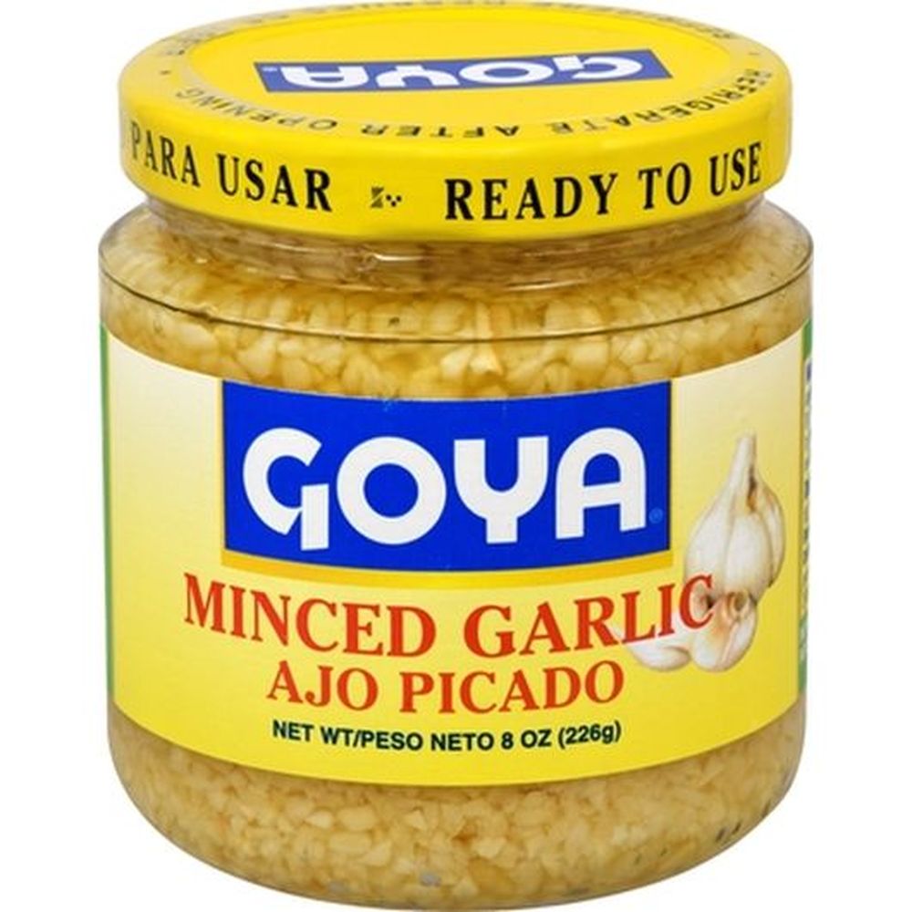 Goya Minced Garlic, 8 Ounce -- 12 Per Case