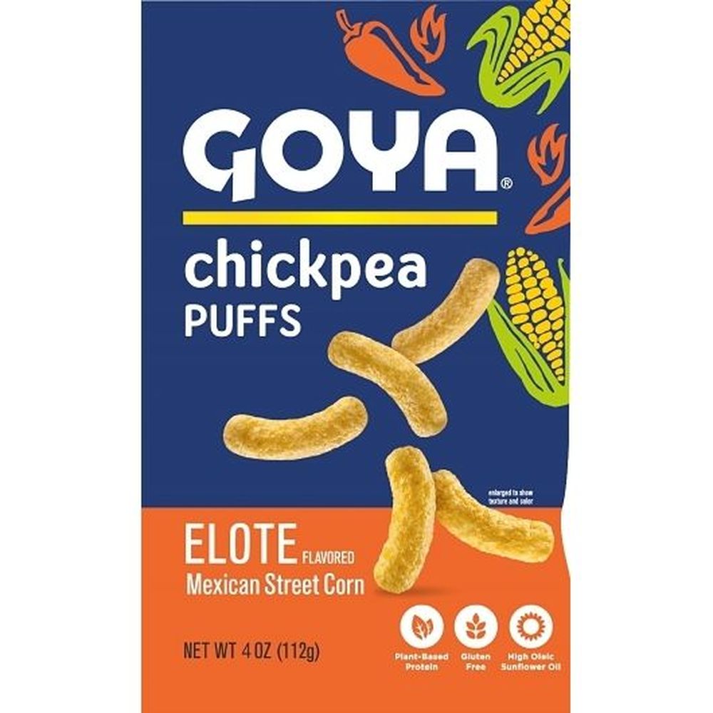 Elote Chickpea Puffs - Mexican Street Corn 4 Ounce