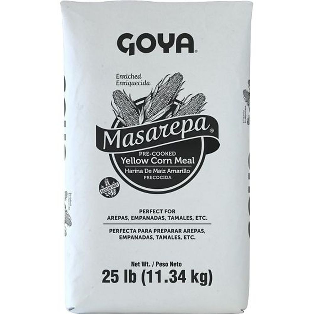 Goya Masarepa Pre-cooked Yellow Corn Meal, 400 Ounce