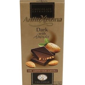 Antiu Xixona Dark Chocolate with Almonds