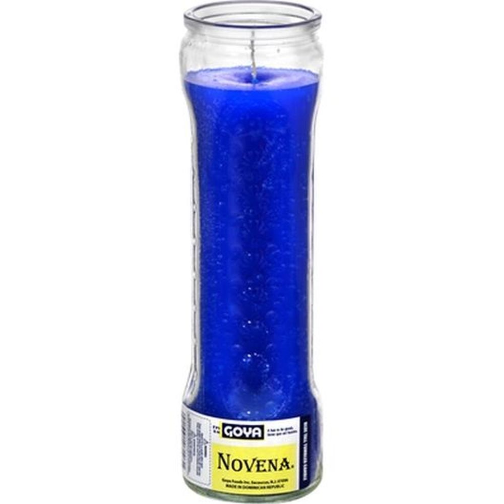 Goya Blue 7 Day Candle, 19.39 Ounce -- 12 Per Case