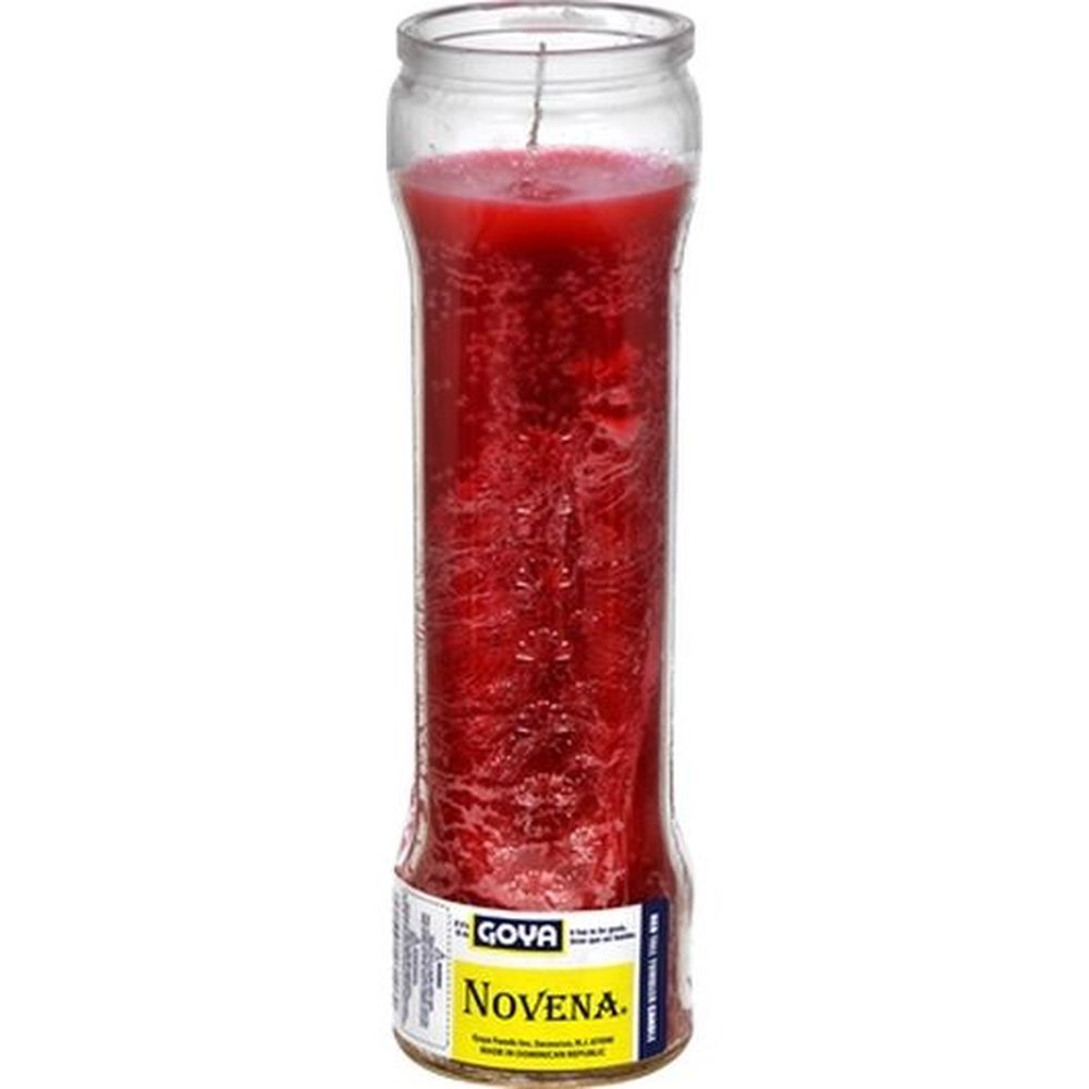 Goya Red Candle, 19.39 Ounce -- 12 Per Case