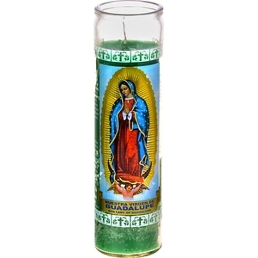 Goya Virgin Guadalupe Novena Candle, 18.69 Ounce -- 12 Per Case