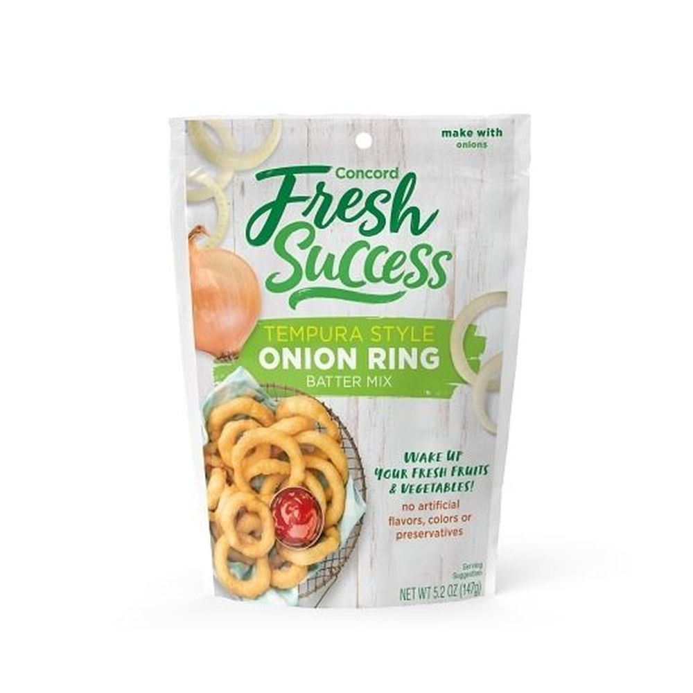 Concord Fresh Success Tempura Style Onion Ring Batter Mix, 5.2 Ounce -- 18 Per Case