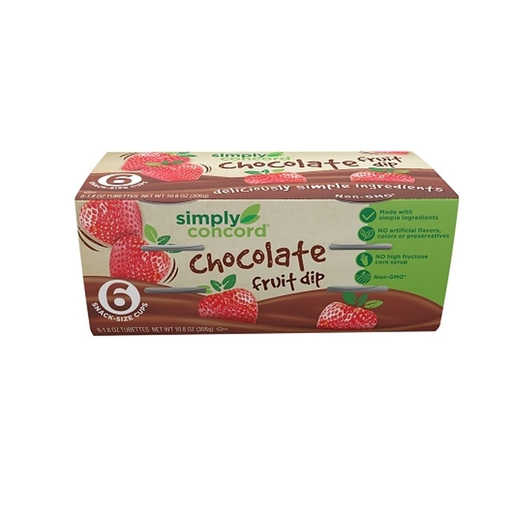 Simply Concord Chocolate Fruit Dip, 10.8 Ounce -- 12 Per Case