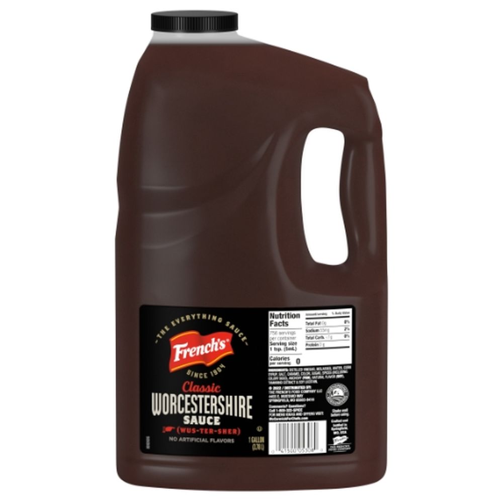 French's Worcestershire Sauce, 1 Gallon -- 4 Per Case