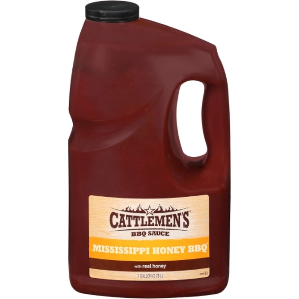Cattlemen's Mississippi Honey Barbecue Sauce, 1 Gallon -- 4 Per Case