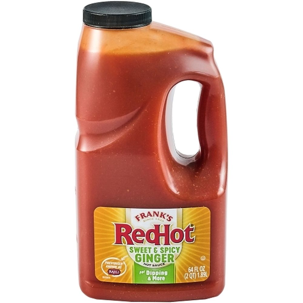 Frank's Redhot Sweet And Spicy Ginger Hot Sauce, 0.5 Gallon -- 4 Per Case